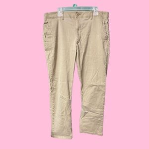 Lee Extreme Comfort Mens Straight Fit Khaki Pants 40x32